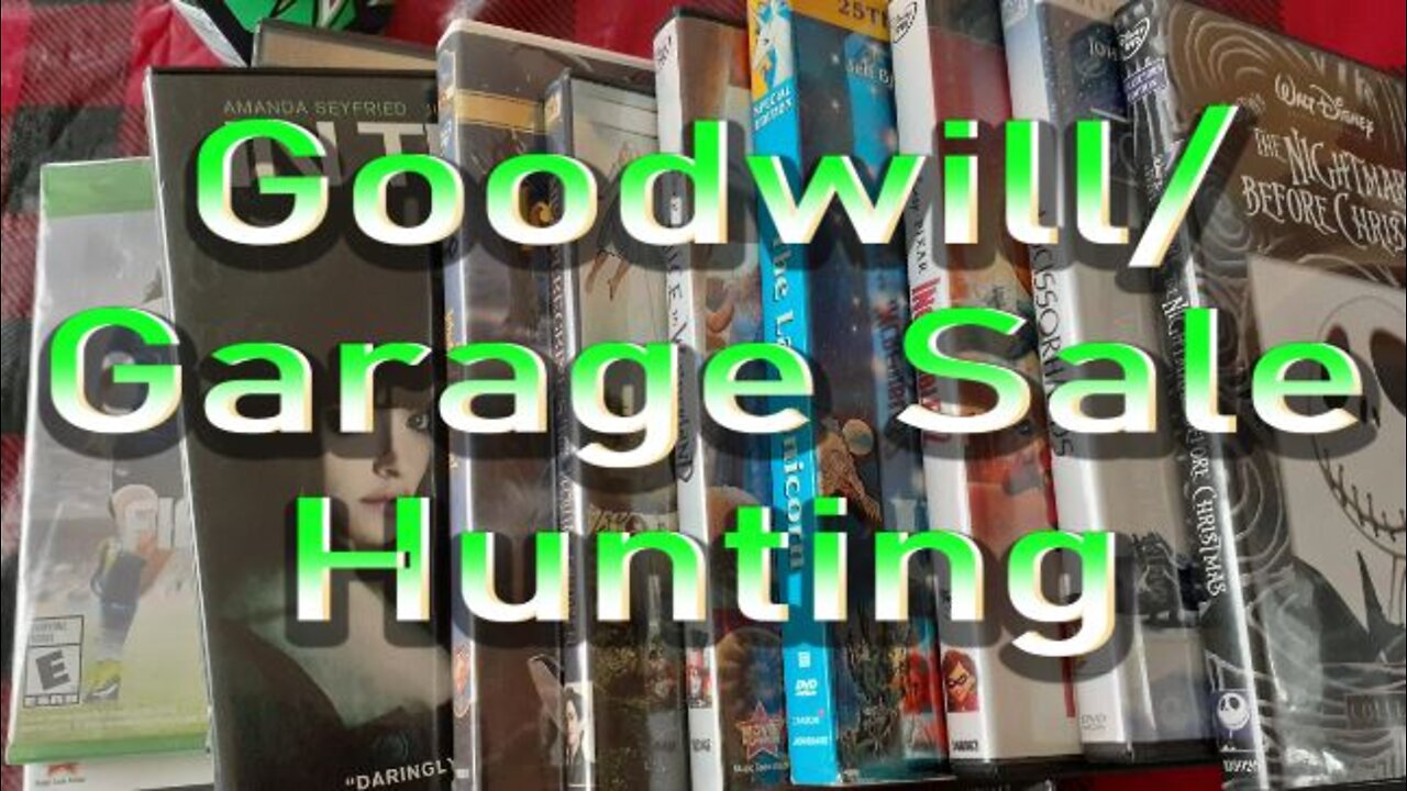 Goodwill & Garage Sale Hunting.......