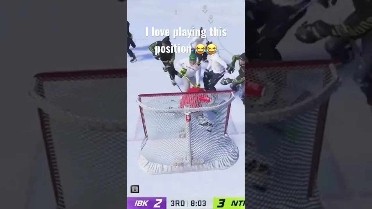 By Far My Favourite Clip Of NHL23 😂 #nhl23 #Dropins #eashl