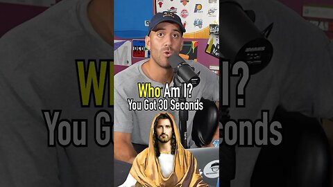 Who Am I?! JESUS CHRIST! #shorts #jesus #god #30seconds #whoi #guessinggame #guesswho