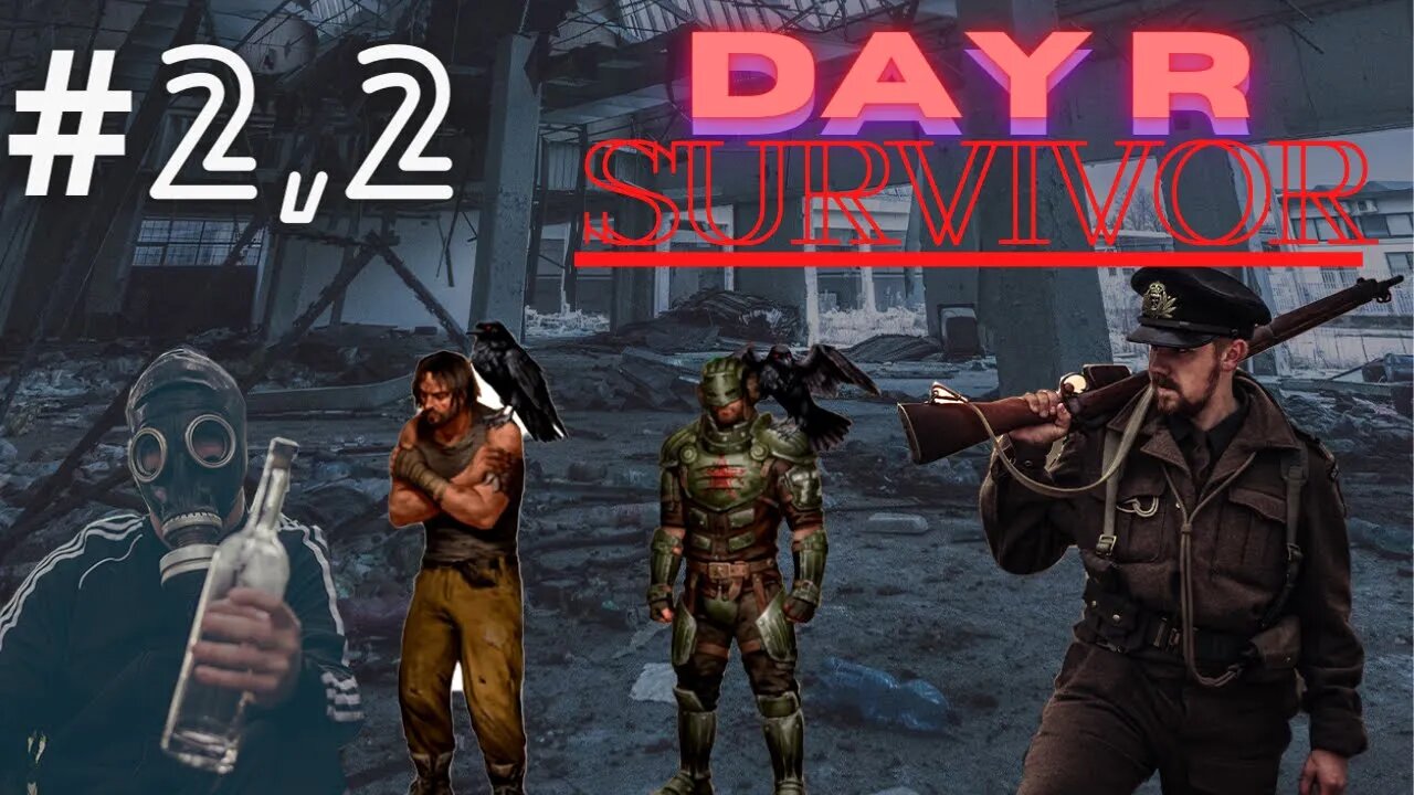 Day R Survival online Epsode 2/2 VIAJAMOS COM O BARQUEIRO rpg sobrevivencia estratégia apocalipse