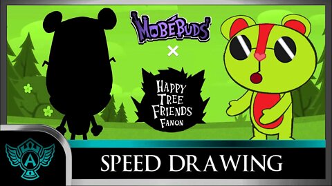 Speed Drawing: Happy Tree Friends Fanon - Blindside | Mobebuds Style