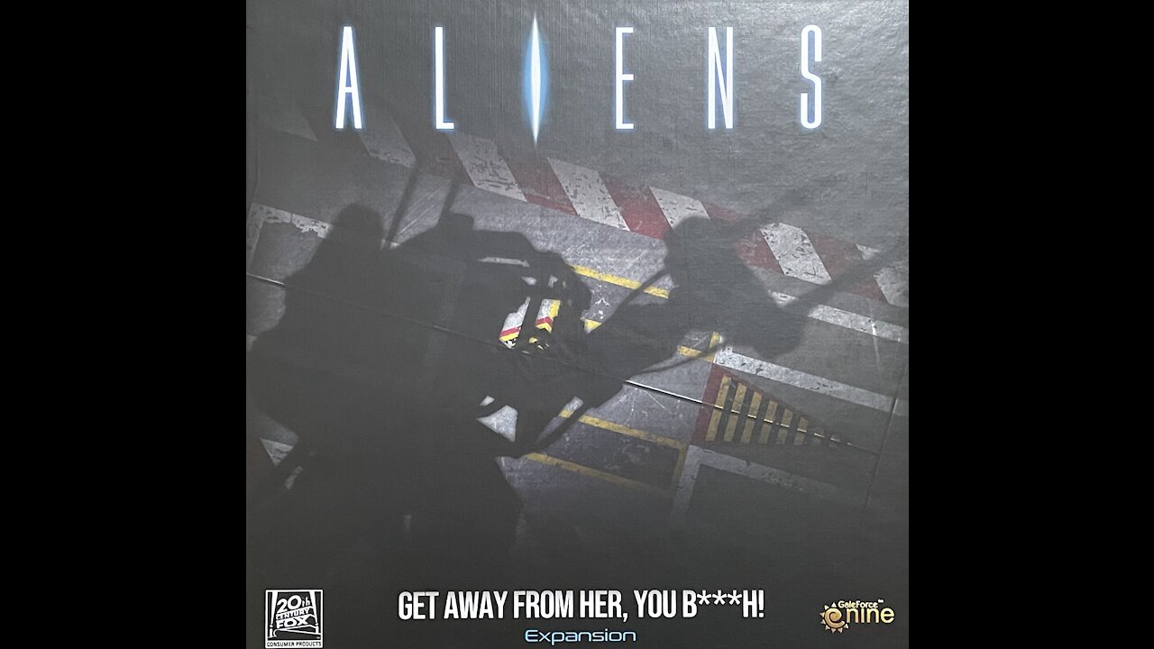 Aliens get away from me B**** unboxing