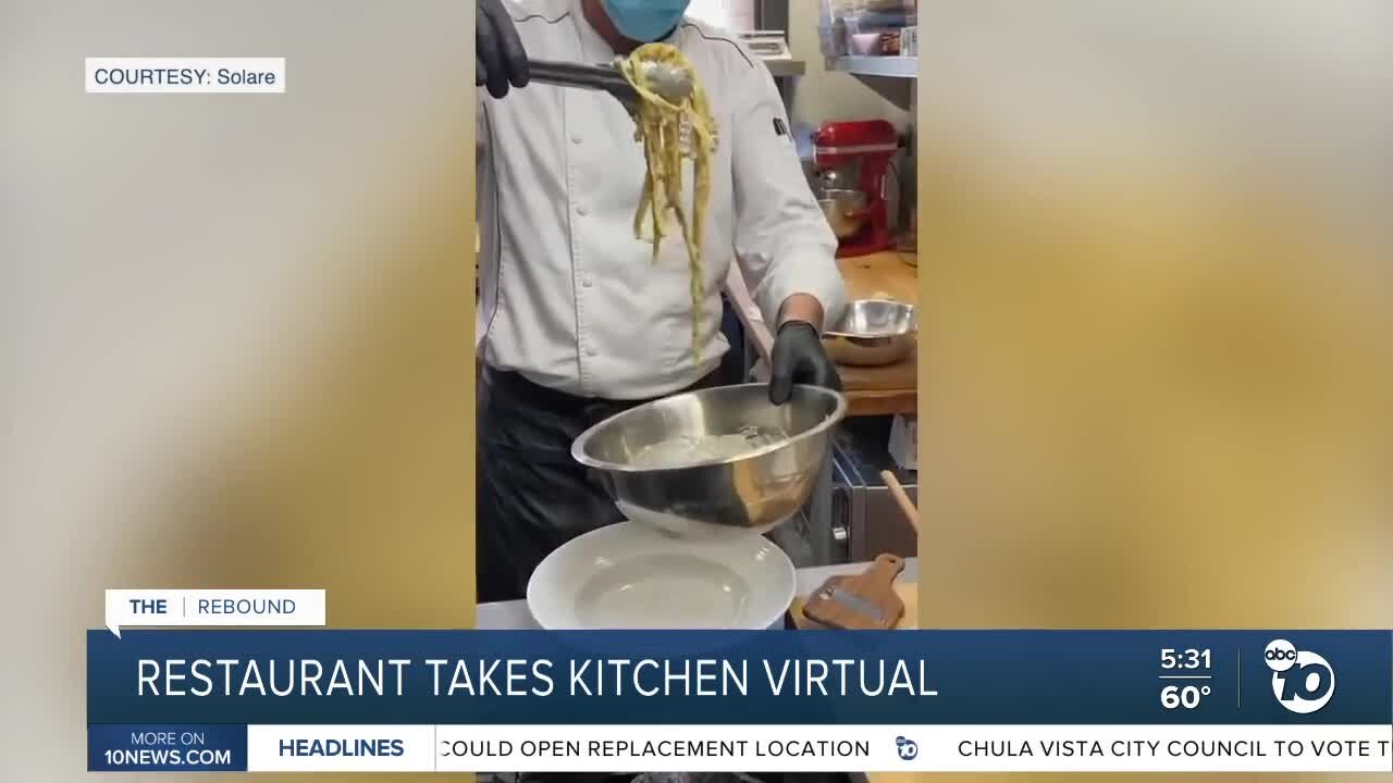 Restaurant takes kitchen virtual