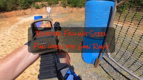 Rimfire Falling Steel is much more fun when the gun runs!