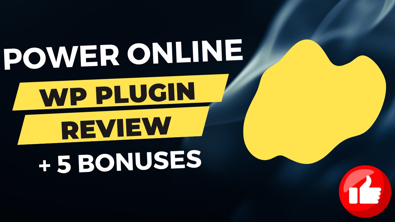 Power Online Reviews WP Plugin + 5 Bonuses To Make It Work FASTER!