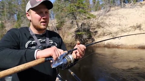 48-HOUR STEELHEAD Float Trip Catch & Cook __ Fishing for Steelhead Trout in Upper Peninsula MI % 12