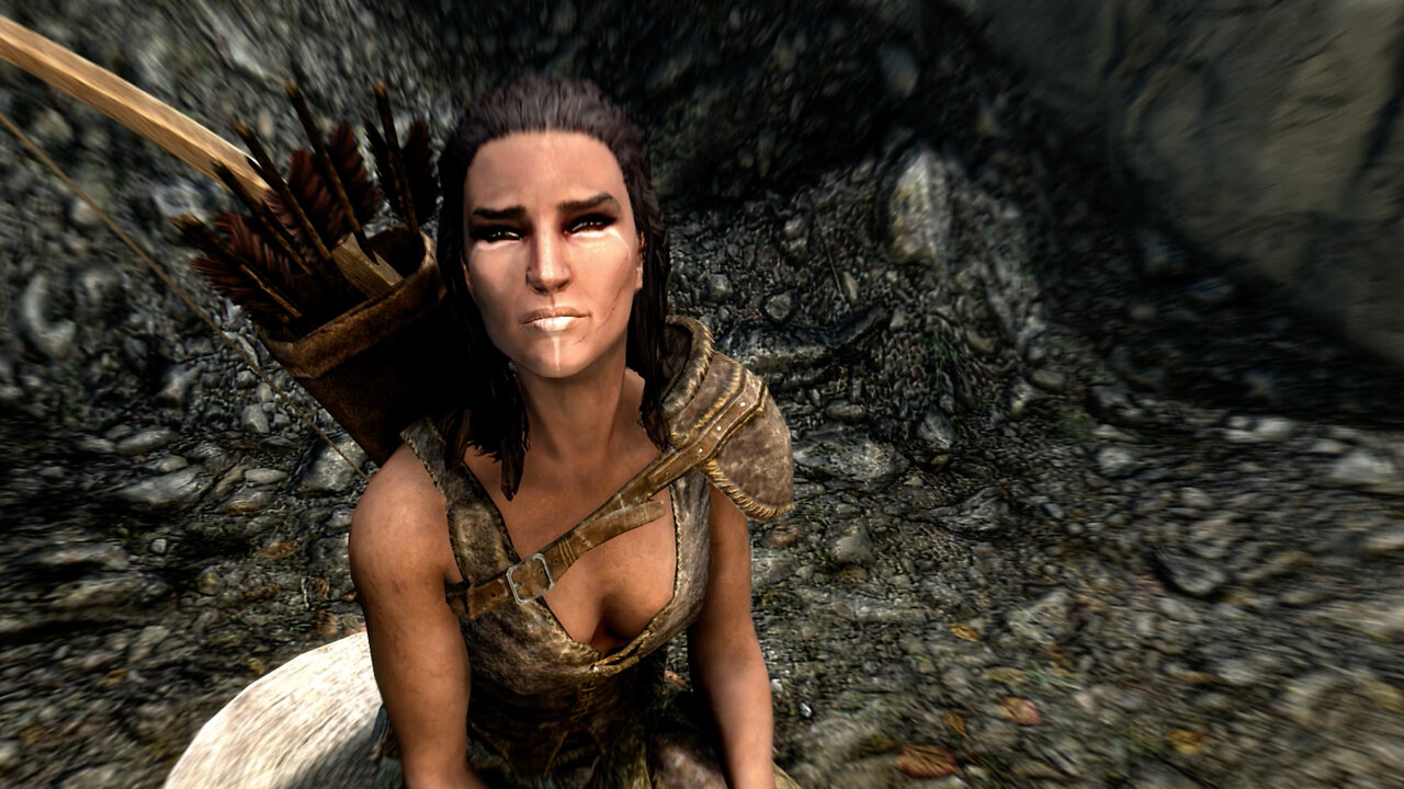 Pretty Hunter Ladies in Skyrim