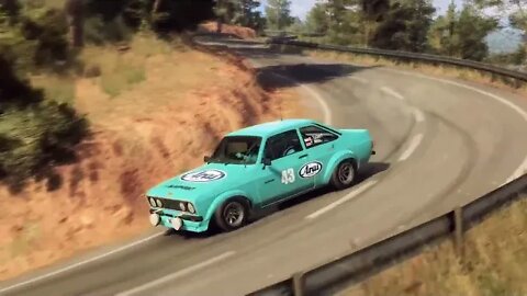 DiRT Rally 2 - Replay - Ford Escort MKII at Vinedos Dardenya inversa