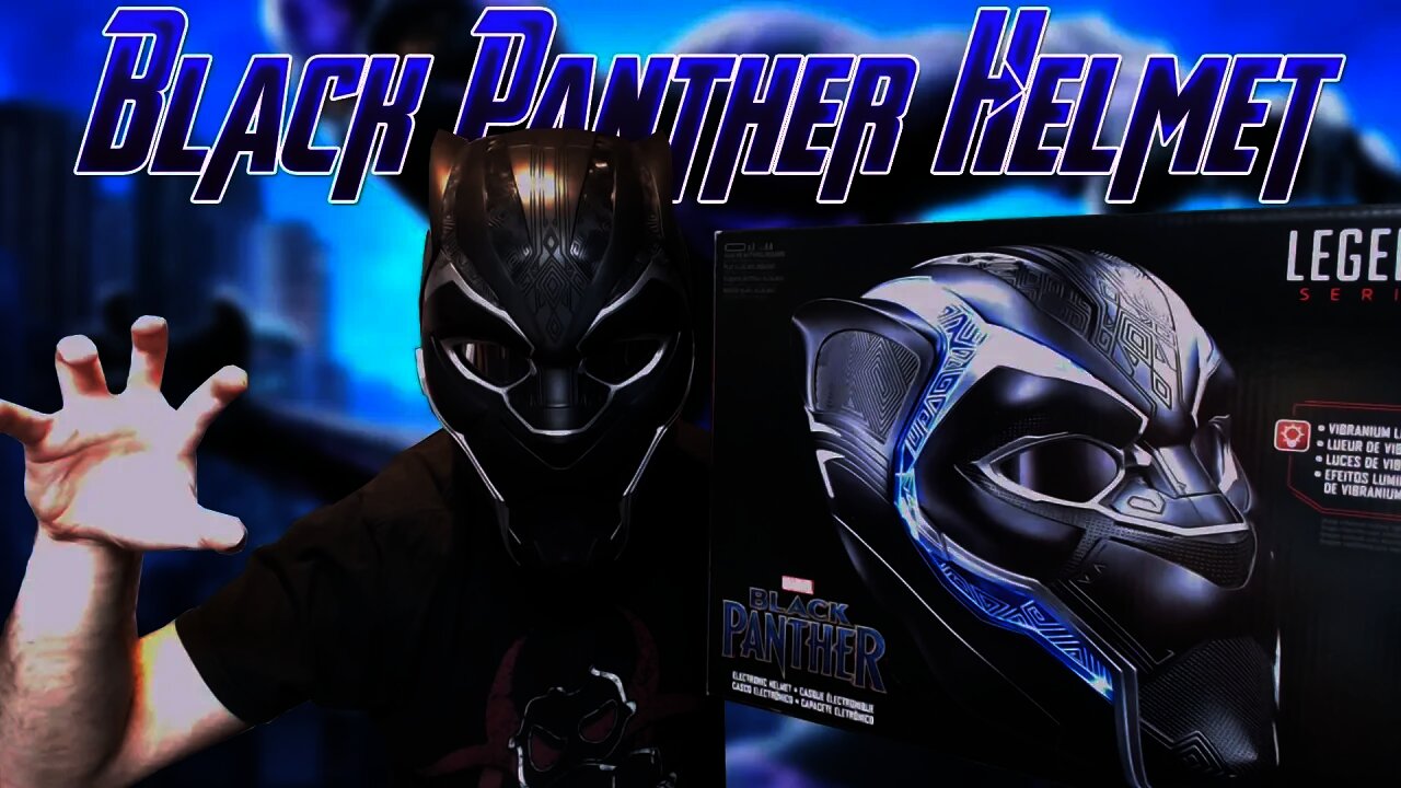 I got a BLACK PANTHER Helmet. . .