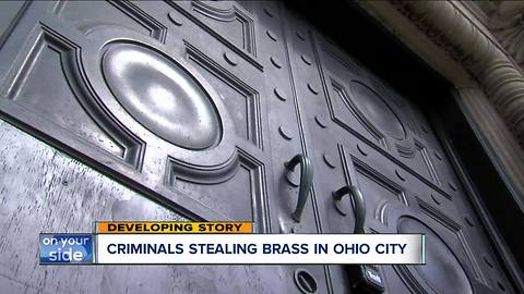 Brass stolen from historic building in Ohio City despite efforts to revitalize neighborhood