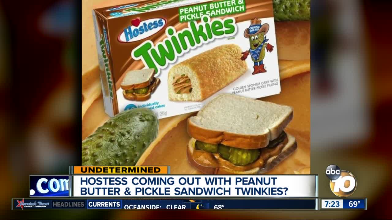 Peanut butter and pickle Twinkies?