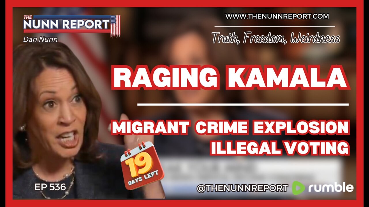 [Ep 536] Kamala Gets Unhinged | Kamala’s Migrant Crime Explosion | Black Men Still Say No