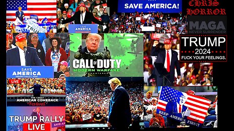 Call Of Duty : TRUMP's Pro America Rally 👱🏻🇺🇸🗽🇺🇸🗽🇺🇸🪖🎖🗽💚✊🏻✊🏻✊🏻👩🏻‍❤️‍💋‍👨🏻👨‍👩‍👧‍👦💵💵💵💵❤️🤍💙 (on PS5🎮)