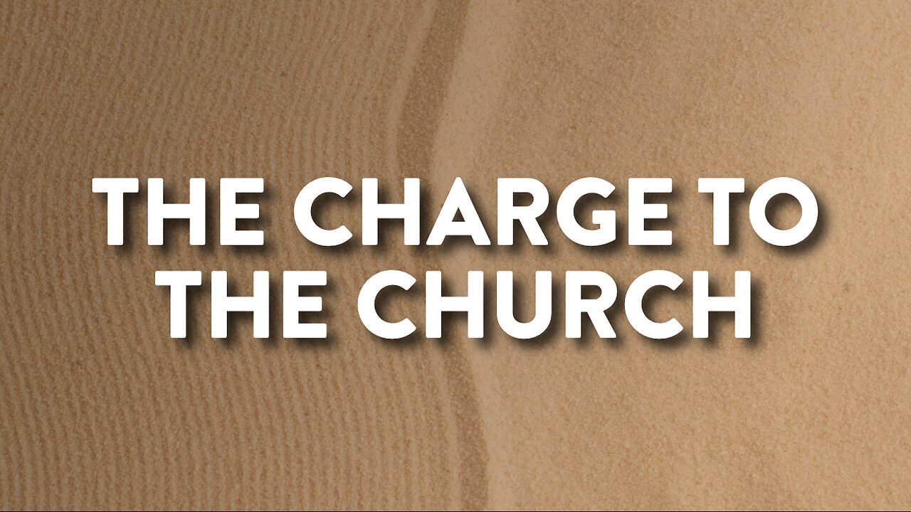 10-27-24 - The Charge To The Church - Andrew Stensaas