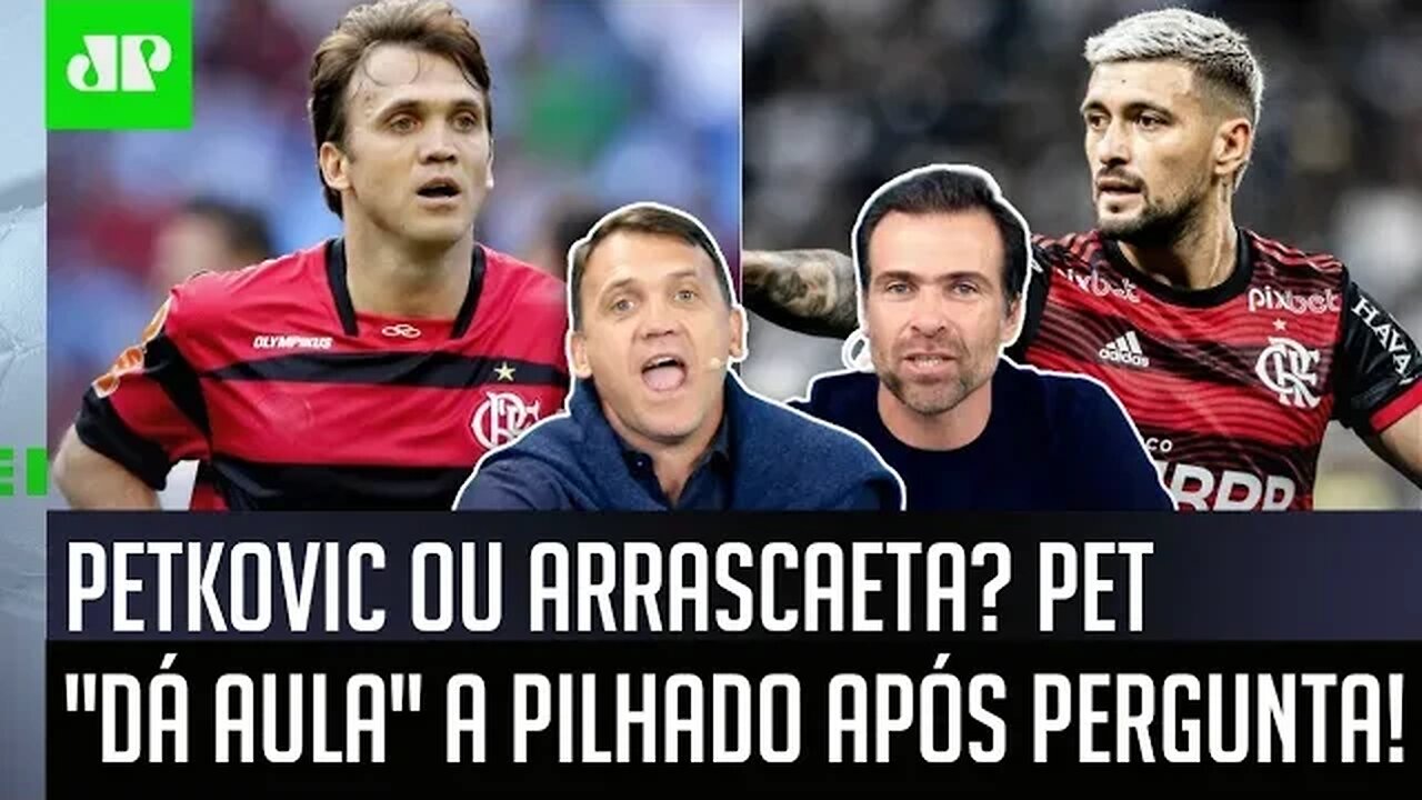 "ISSO é pra DAR IBOPE! Pra mim, NÃO..." OLHA como Petkovic DEU AULA para Pilhado sobre o Flamengo!