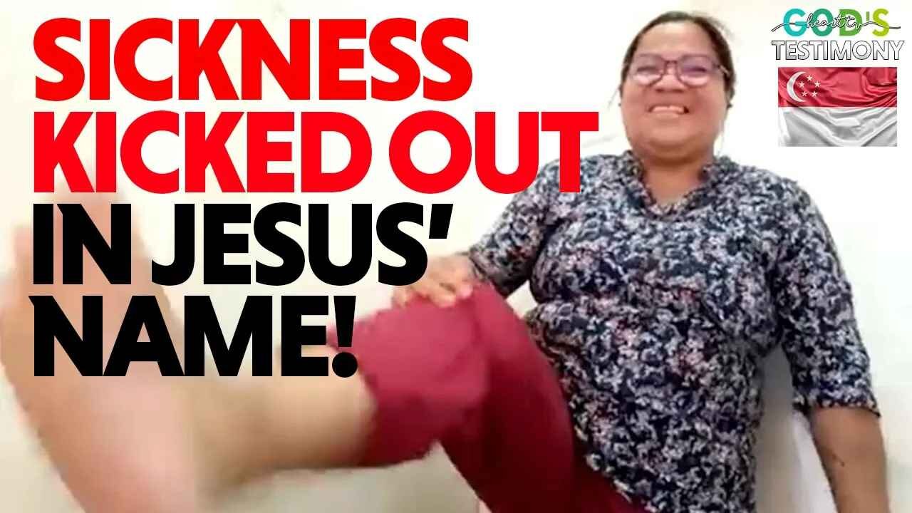 KICKING OUT SICKNESS IN JESUS' NAME!