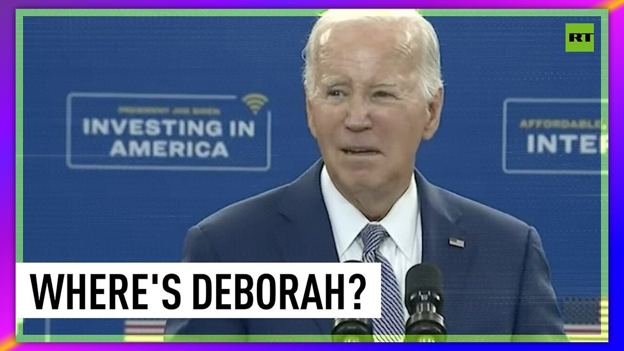 "WHERE'S DEBORAH?" AKA BIDEN GETS CONFUSED (AGAIN)