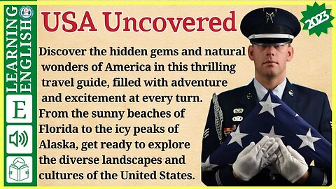 english story for listening ⭐ Level 3 – USA Uncovered | WooEnglish