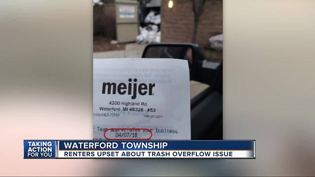 New pictures show continued trash problems at apartment complex