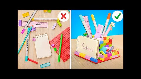 Top School Hacks & Crafts 😍 Smart School Stationery Ideas 🎒