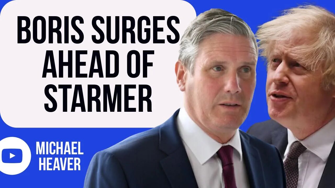 Struggling Starmer Now In THIRD As Boris Surges Ahead