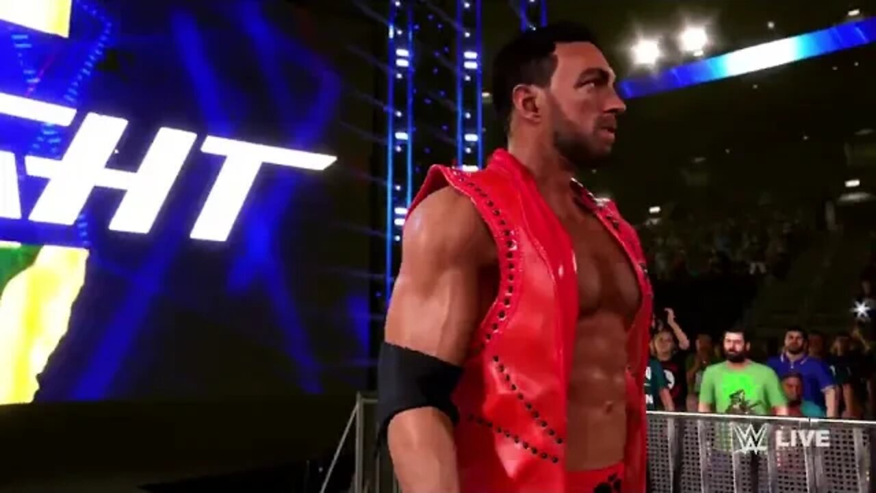 WWE2K22 The Whole Dam Pack DLC LA Knight Entrance