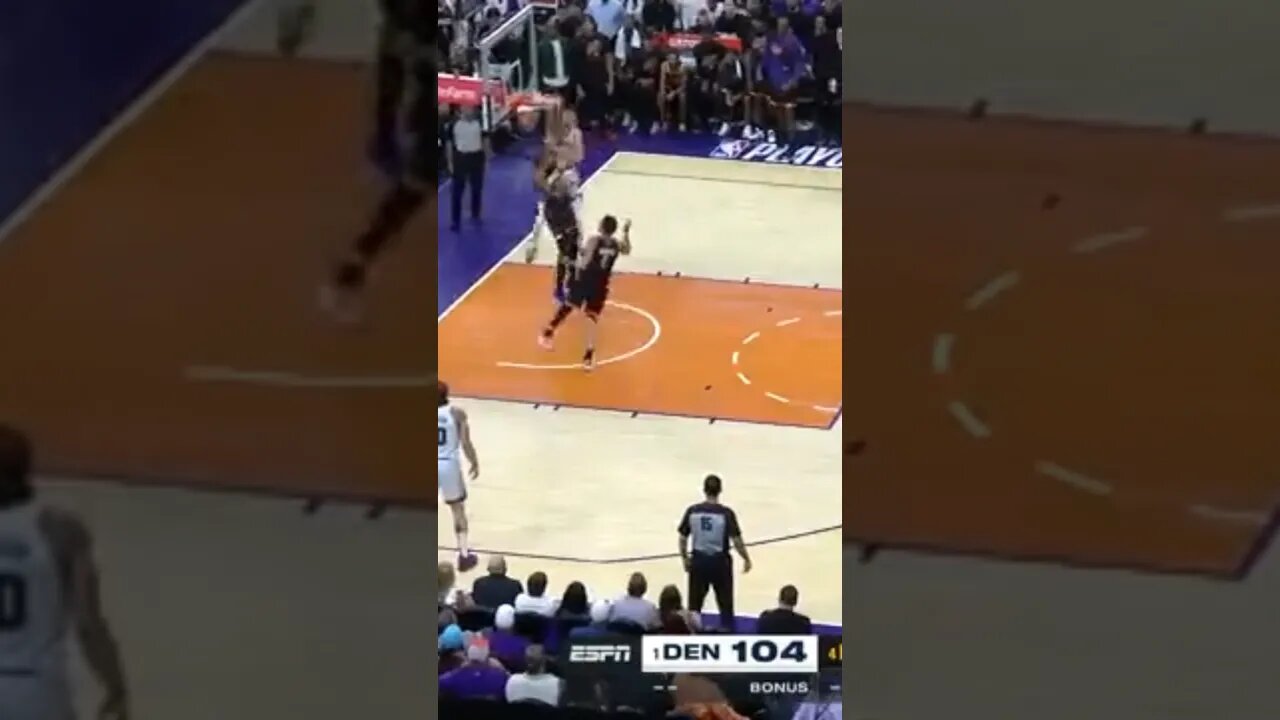 MPJ Dunks on Kevin Durant 😱 #shorts
