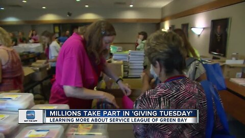 Service League of Green Bay recognizes giving tuesday