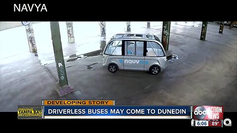 Dunedin leaders plan to test driverless buses