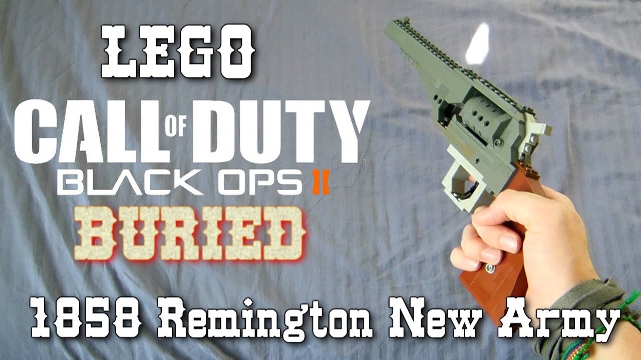 BO2: Buried: LEGO 1858 Remington New Army Revolver