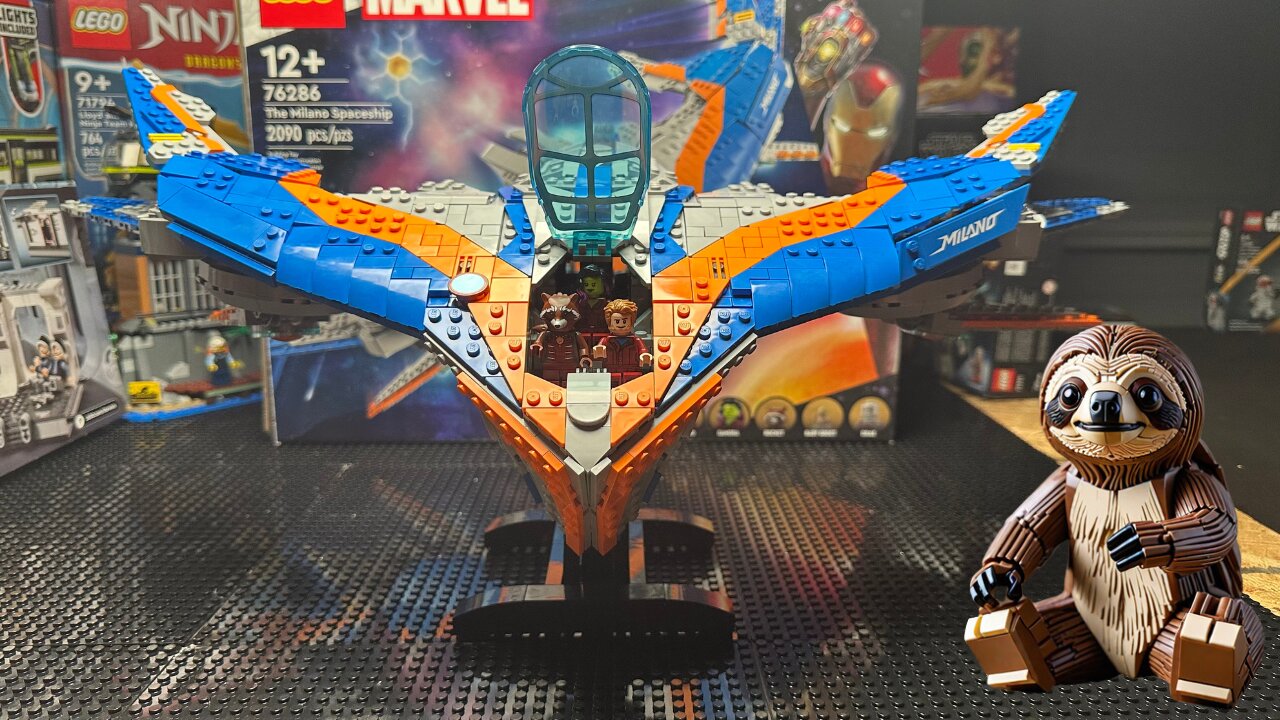 Lego Marvel The Milano Spaceship Stop Motion