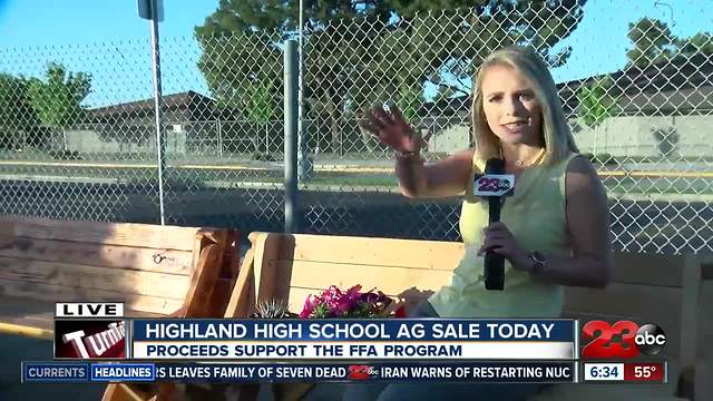 Highland High School students hold plant sale to support FFA program