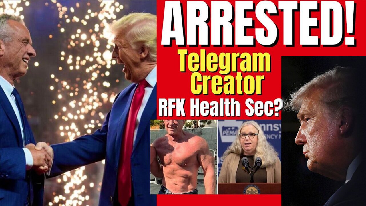 Melissa Redpill Update Today Aug 26: "Live with Trump & RFK! Telegram Creator Arrested"