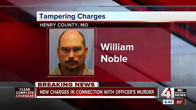 New charges in connection with Clinton officer's death