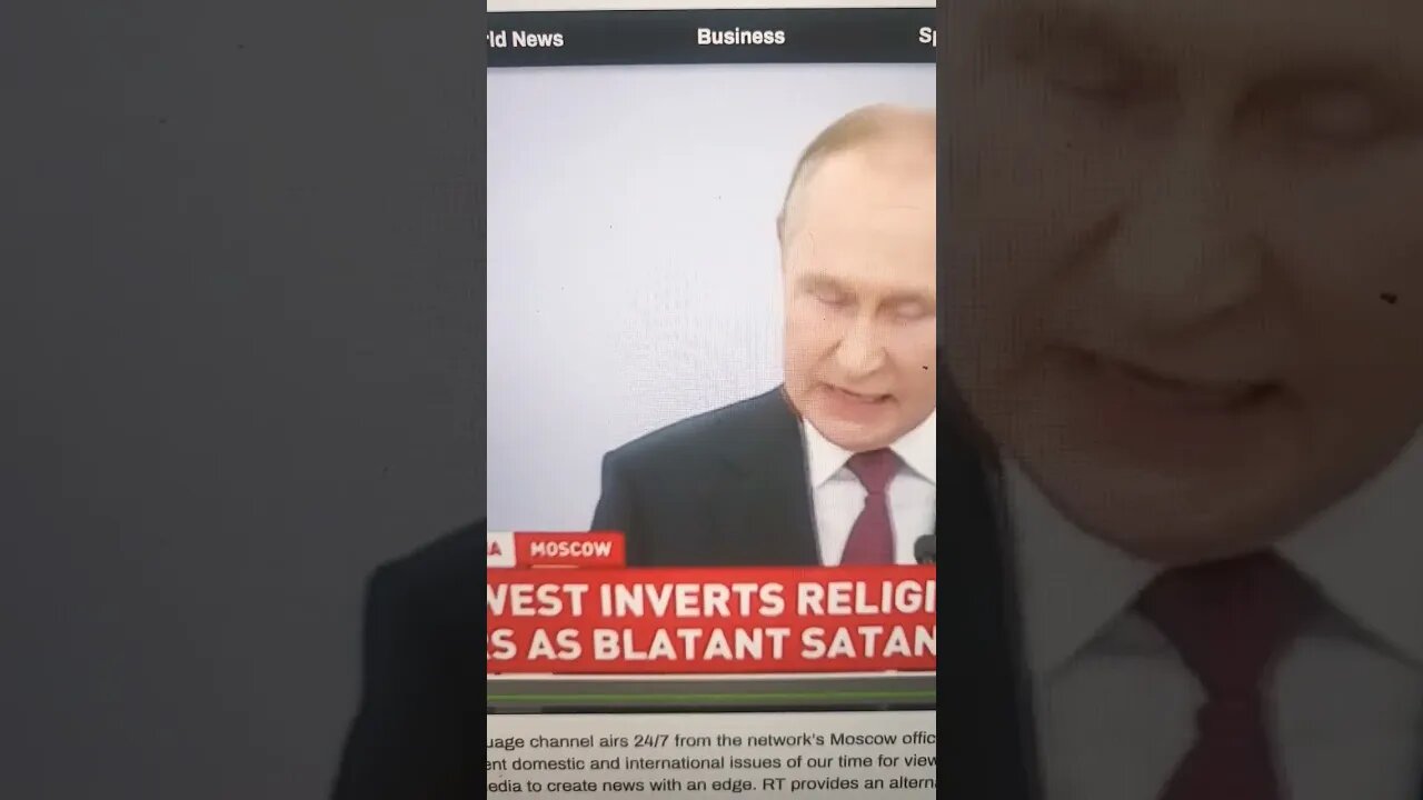 Putin Speaks Accession