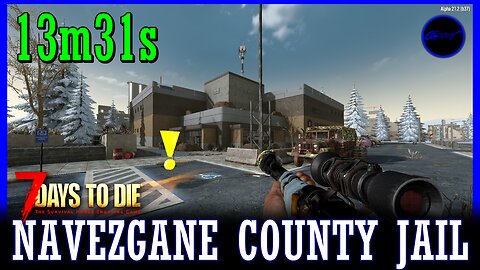 Navezgane County Jail in 13m31s — 7 DAYS TO DIE