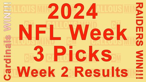 2024 National Football League Week 3 Game Predictions - week 2 prediction results