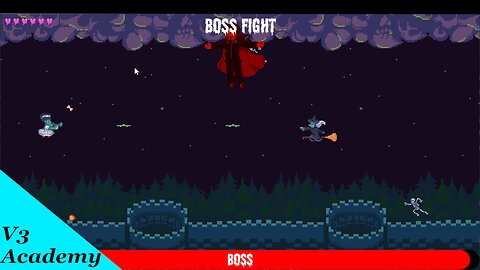 Godot 4.2 Halloween Replica (Boss_Health)