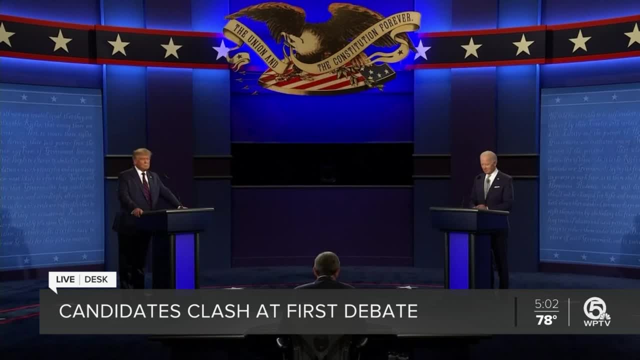 Highlights from from Tuesday’s presidential debate