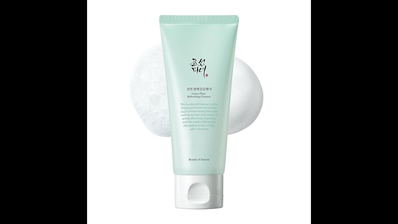 Beauty of Joseon Green Plum Refreshing Cleanser Gel Type Deep Pore Cleansing, Acne Face Wash