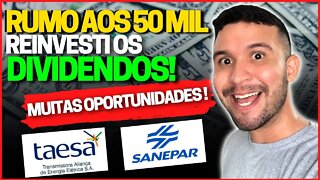 RUMO AOS 50MIL - EFEITO BOLA DE NEVE COMPREI MAIS 12 COTAS!DIVIDENDOS JÁ COMPRAM MAIS COTAS!