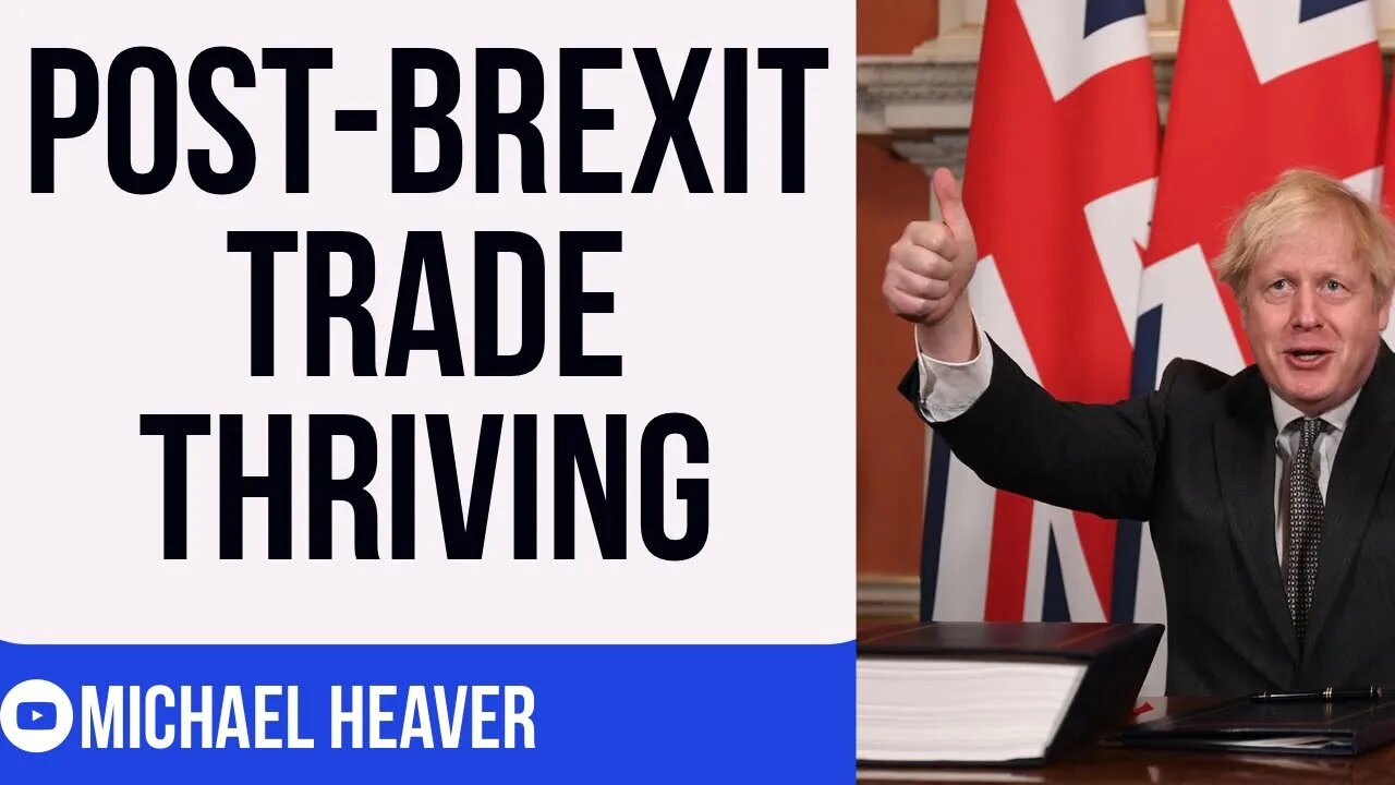 Brexit Trade THRIVING - Non-EU Higher Than EU AGAIN!