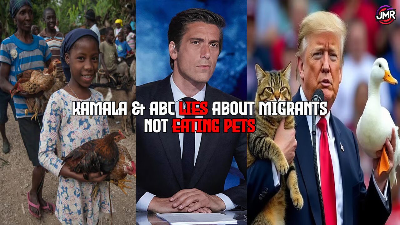 ABC & Kamala Lies Exposed: Haitian Migrants Consume Pets & Geese!