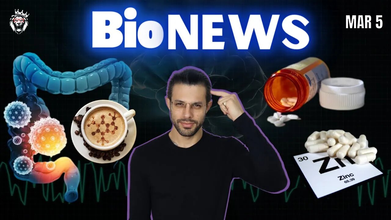 Caffeine! + Microbiome + SSRI Genomics & Zinc + Oxygen Deprivation + Imeglimin || BioNews #2