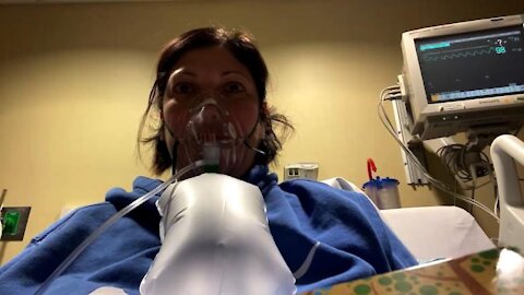 NURSE PASSES OUT ON LIVE TV AFTER TAKING THE GATES VACCINE