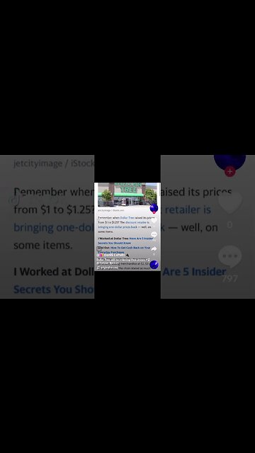 Dollar Tree lowering prices!