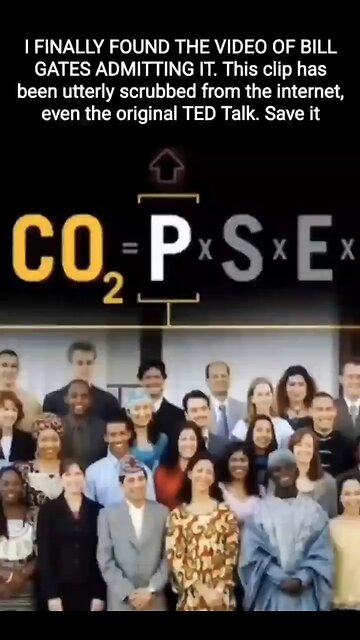 BILL GATES and THE CLIMATE CHANGE HOAX