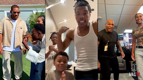 Will Smith Lil Baby & Mike Tyson Try The "Give Me My Money" Challenge! 😂