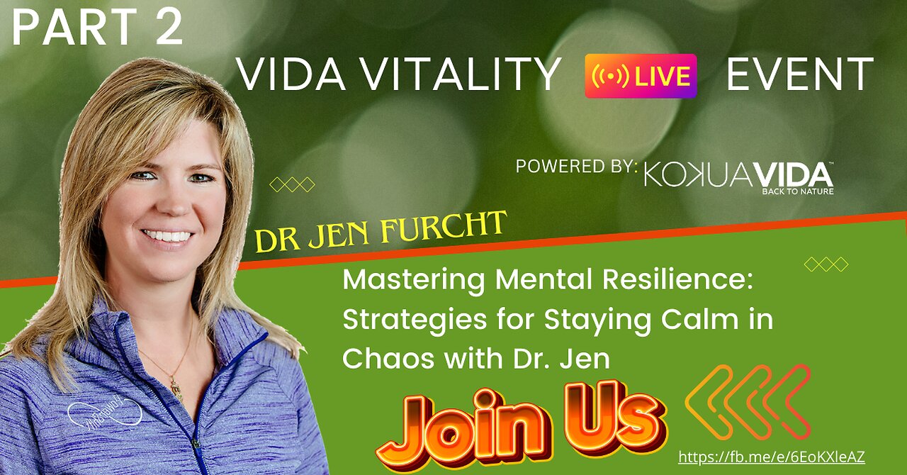 Mastering Mental Resilience: Dr. Jen's Advanced Strategies for Staying Calm Pt.2