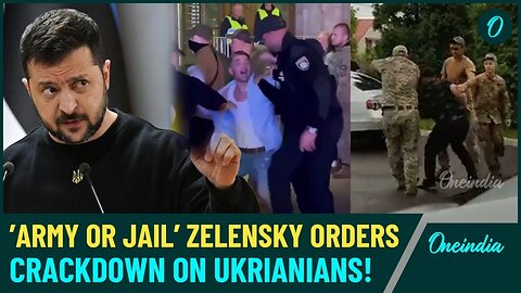 WATCH| Ukraine Cracks Down on Citizens Fleeing War and Opposing Draft, Zelensky’s Final Warning?